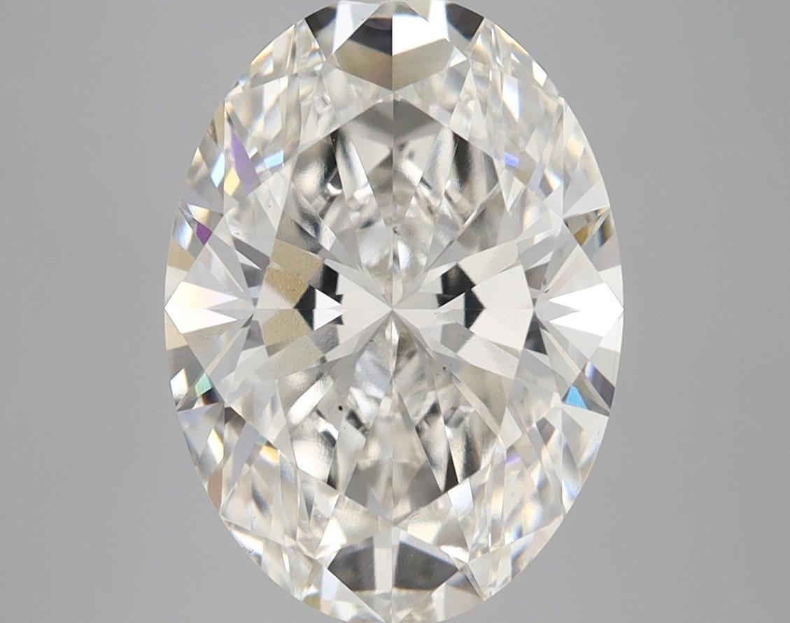 4.06 ct. oval Lab Grown Diamond front image