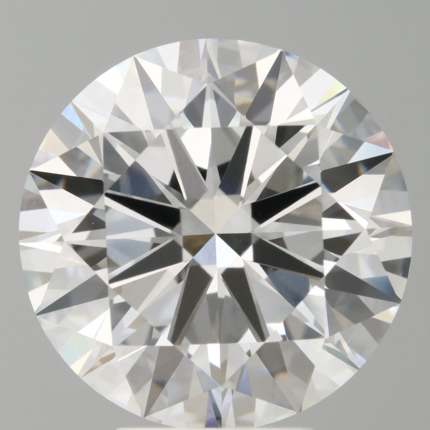 6.04 ct. round Lab Grown Diamond front image