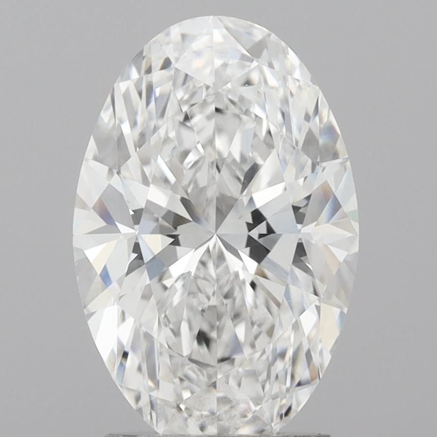 2.66 ct. oval Lab Grown Diamond front image