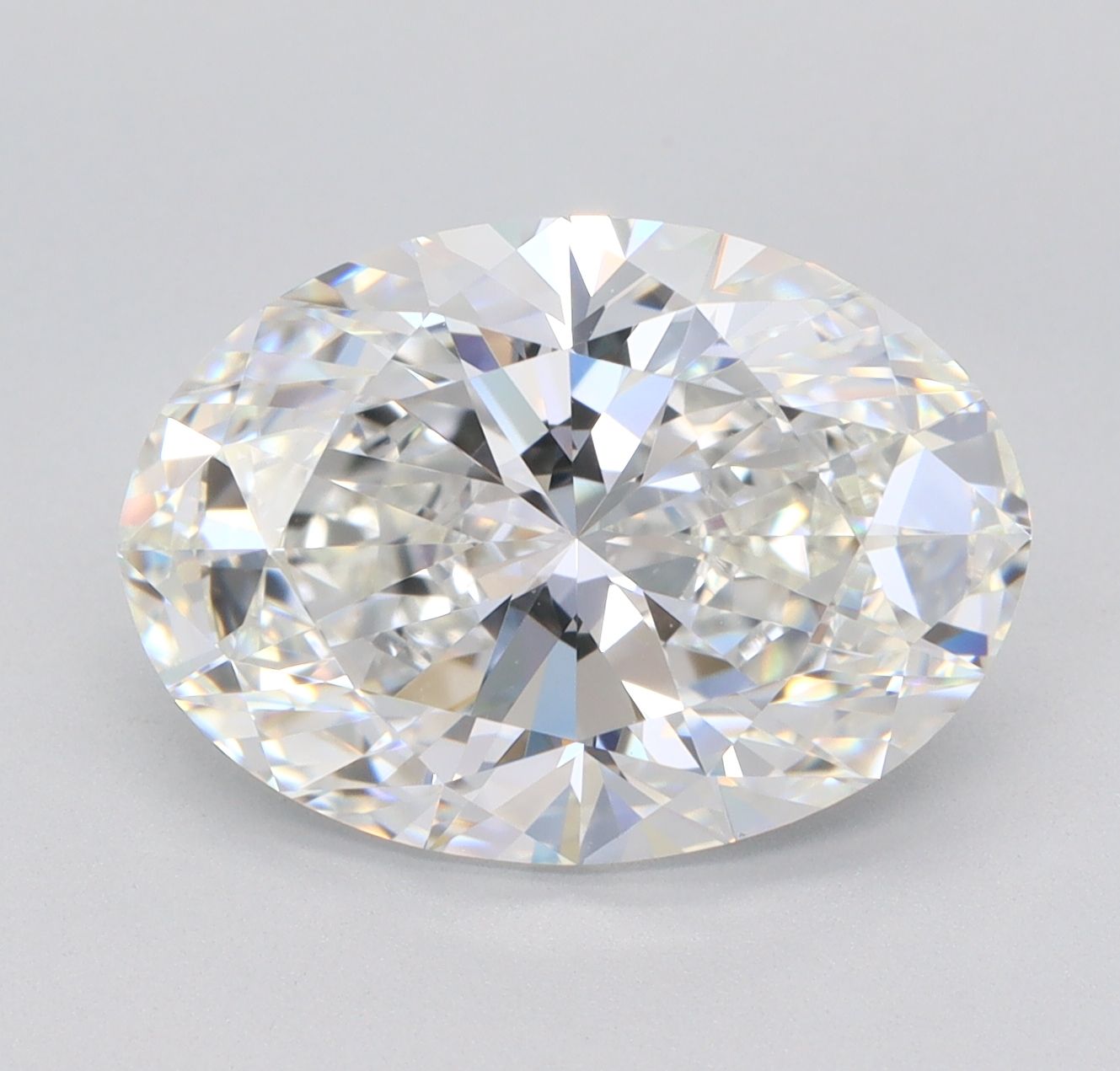 4.01 ct. oval Lab Grown Diamond front image
