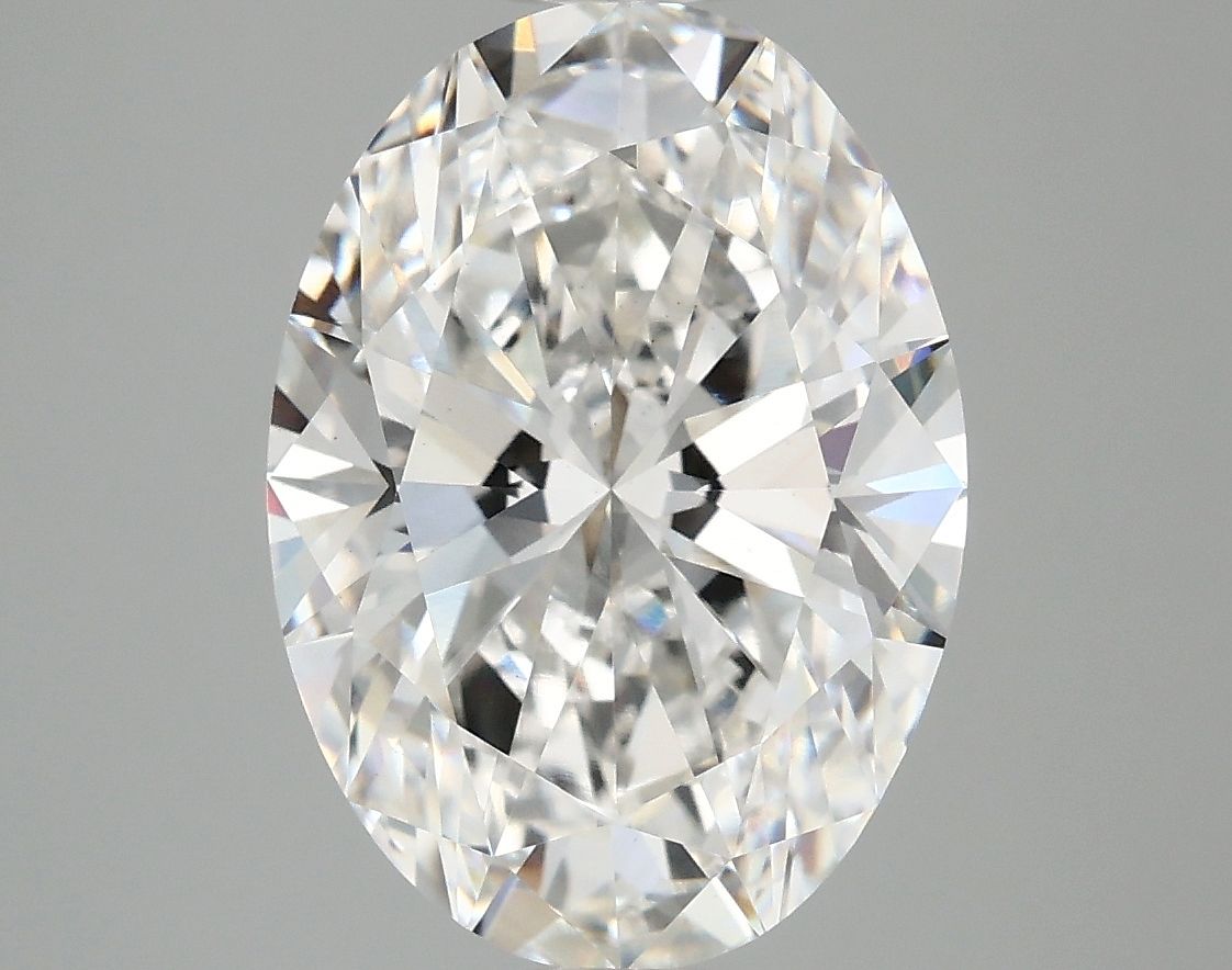 4.90 ct. oval Lab Grown Diamond front image