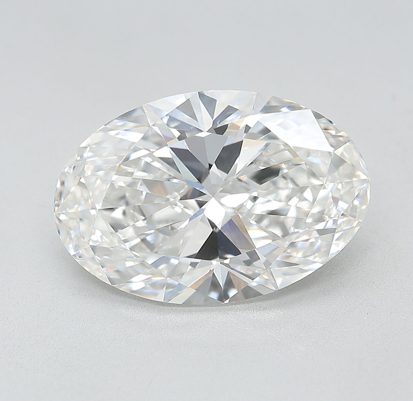 5.67 ct. oval Lab Grown Diamond front image