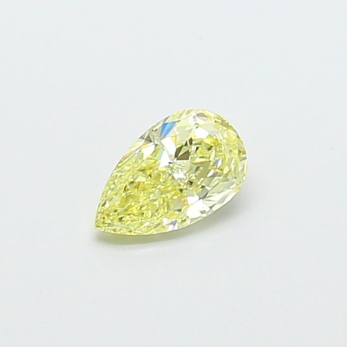 0.49 CT Fancy Intense Yellow PEAR