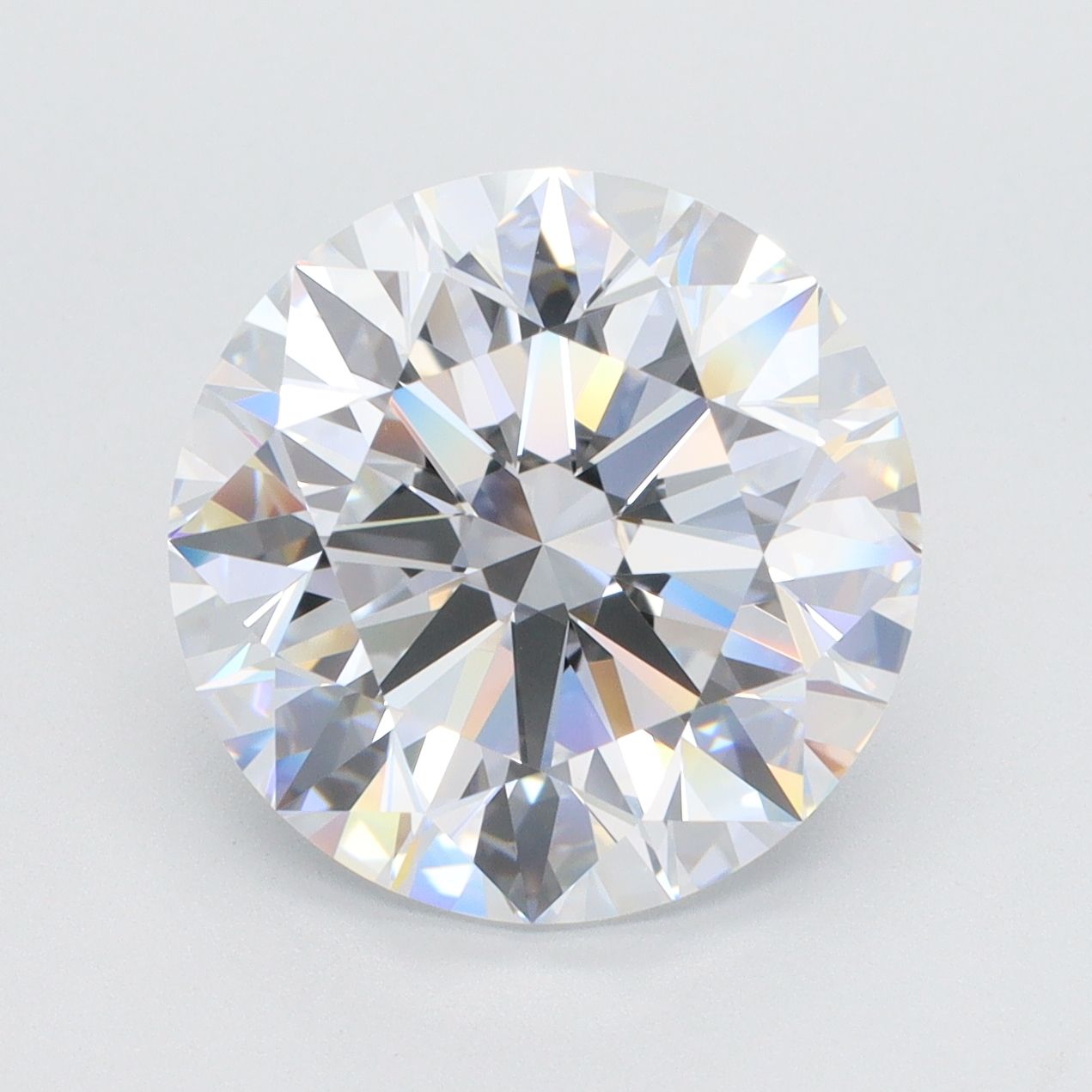 6.43 ct. round Lab Grown Diamond front image