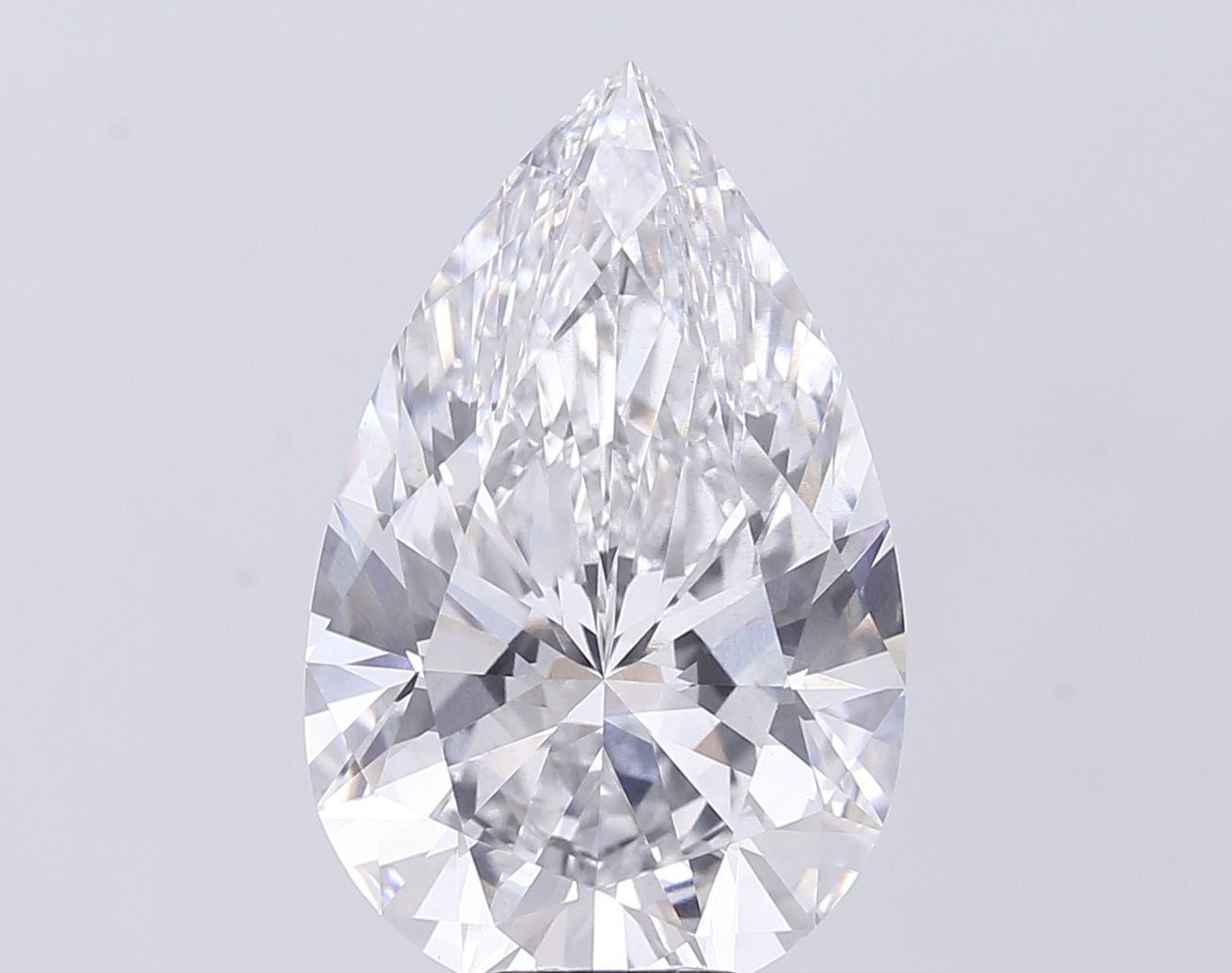 9.09 ct. pear Lab Grown Diamond front image