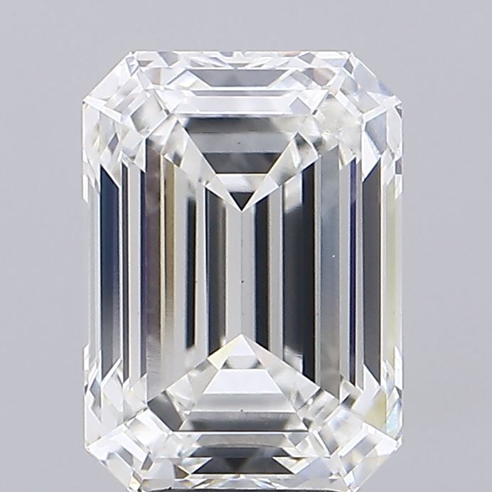 4.58 ct. emerald Lab Grown Diamond front image