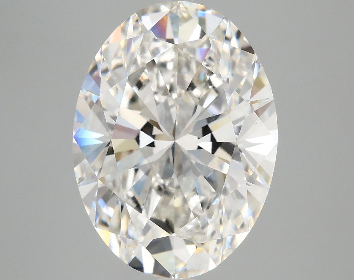 5.07 ct. oval Lab Grown Diamond front image