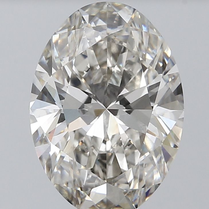 4.64 ct. oval Lab Grown Diamond front image