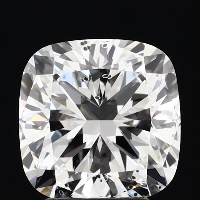 3.18 ct lab-grown Cushion brilliant Diamond