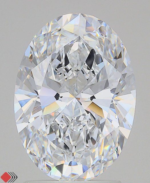 2.70 ct. oval Lab Grown Diamond front image
