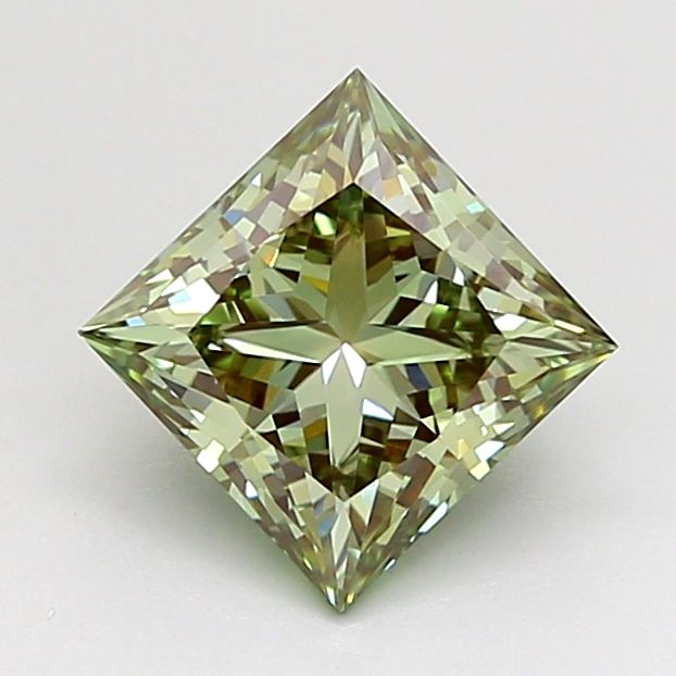 1.23 ct. princess Lab Grown Diamond front image