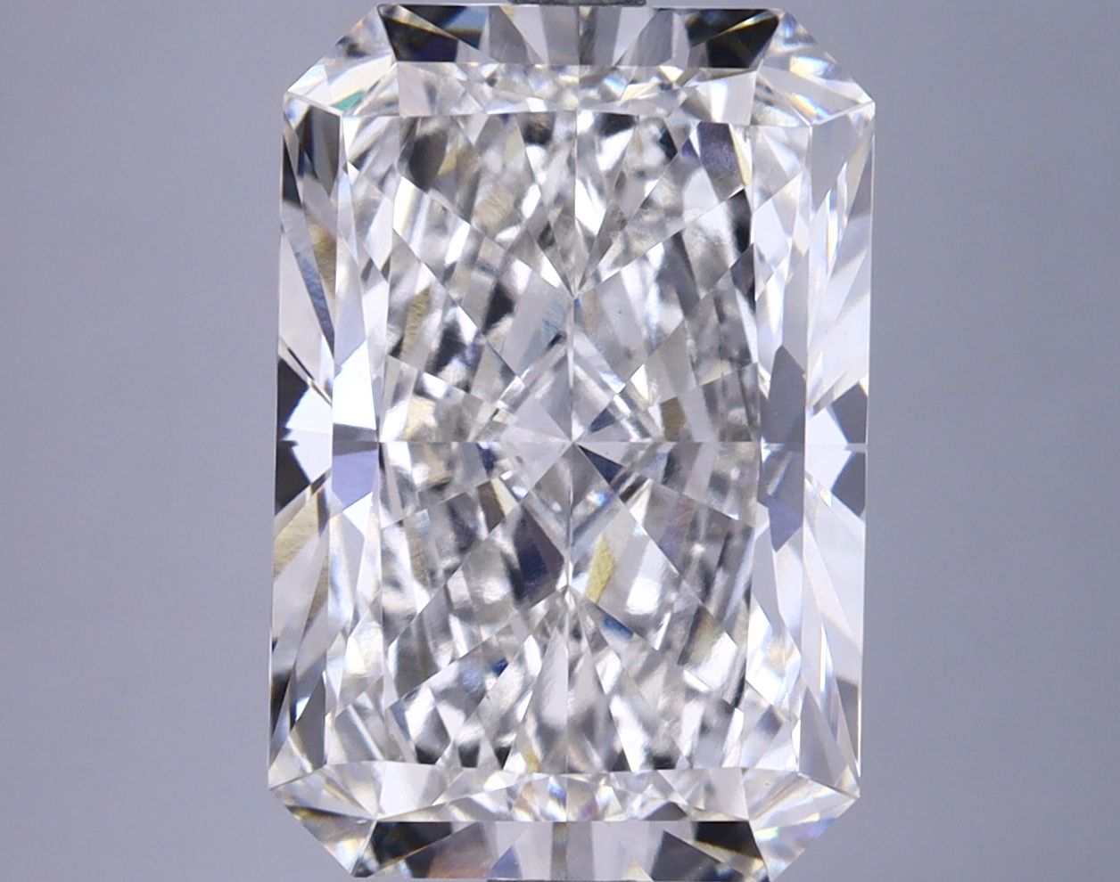 6.39 ct. radiant Lab Grown Diamond front image