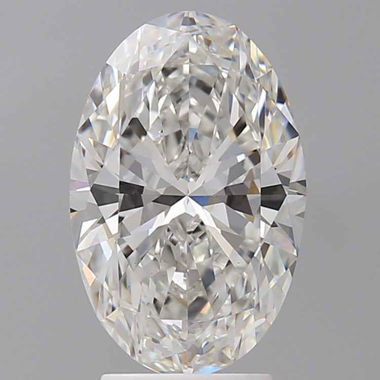 3.57 ct. oval Lab Grown Diamond front image