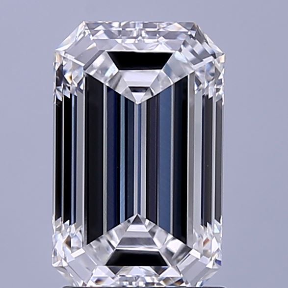 2.15 ct. emerald Lab Grown Diamond front image