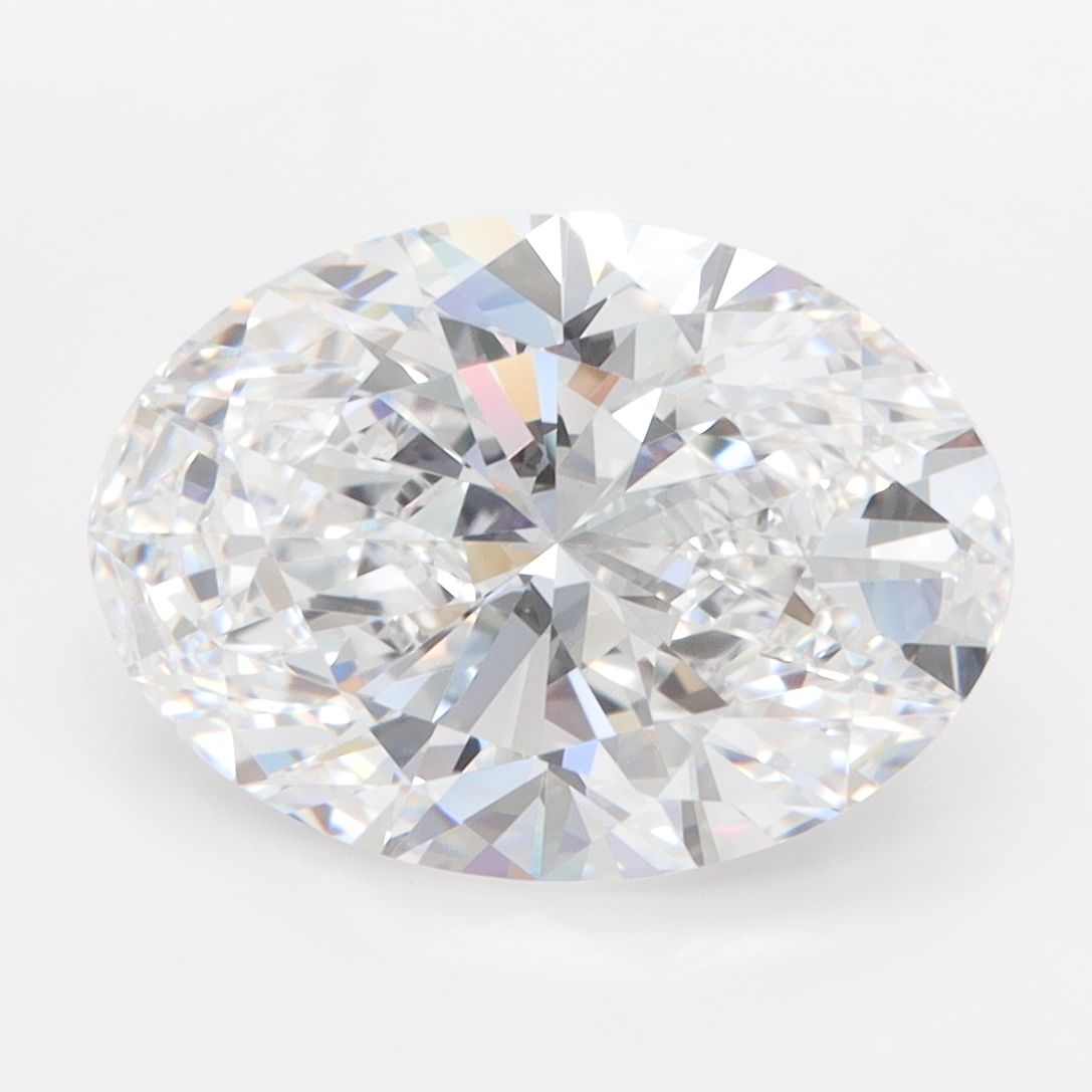 4.30 ct. oval Lab Grown Diamond front image