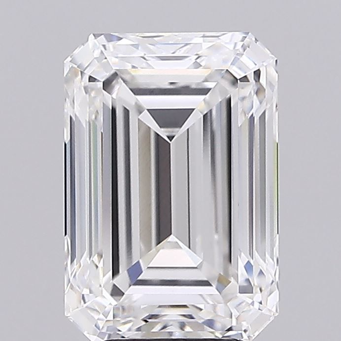 5.53 ct. emerald Lab Grown Diamond front image