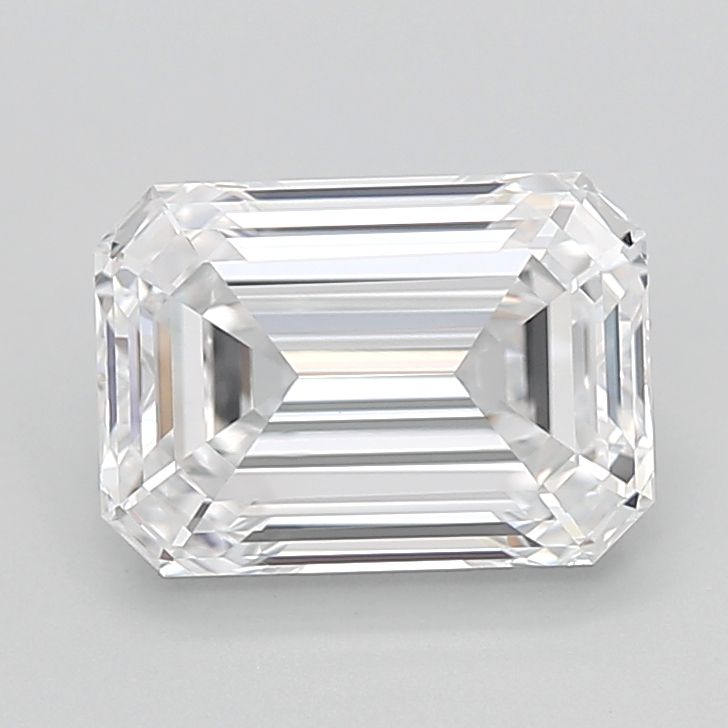 3.42 ct. emerald Lab Grown Diamond front image
