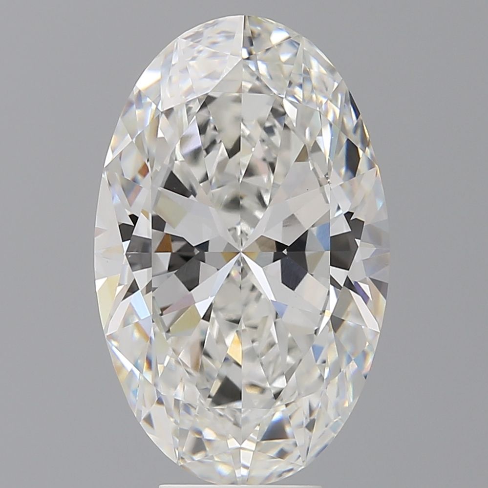 7.60 ct. oval Lab Grown Diamond front image