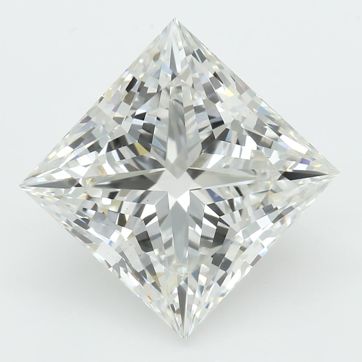3.58 ct. princess Lab Grown Diamond front image