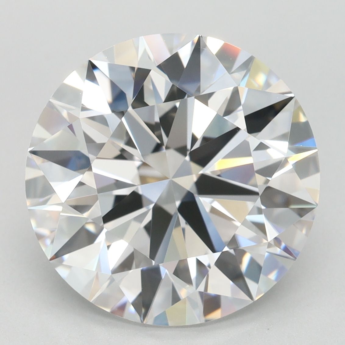 5.39 ct. round Lab Grown Diamond front image