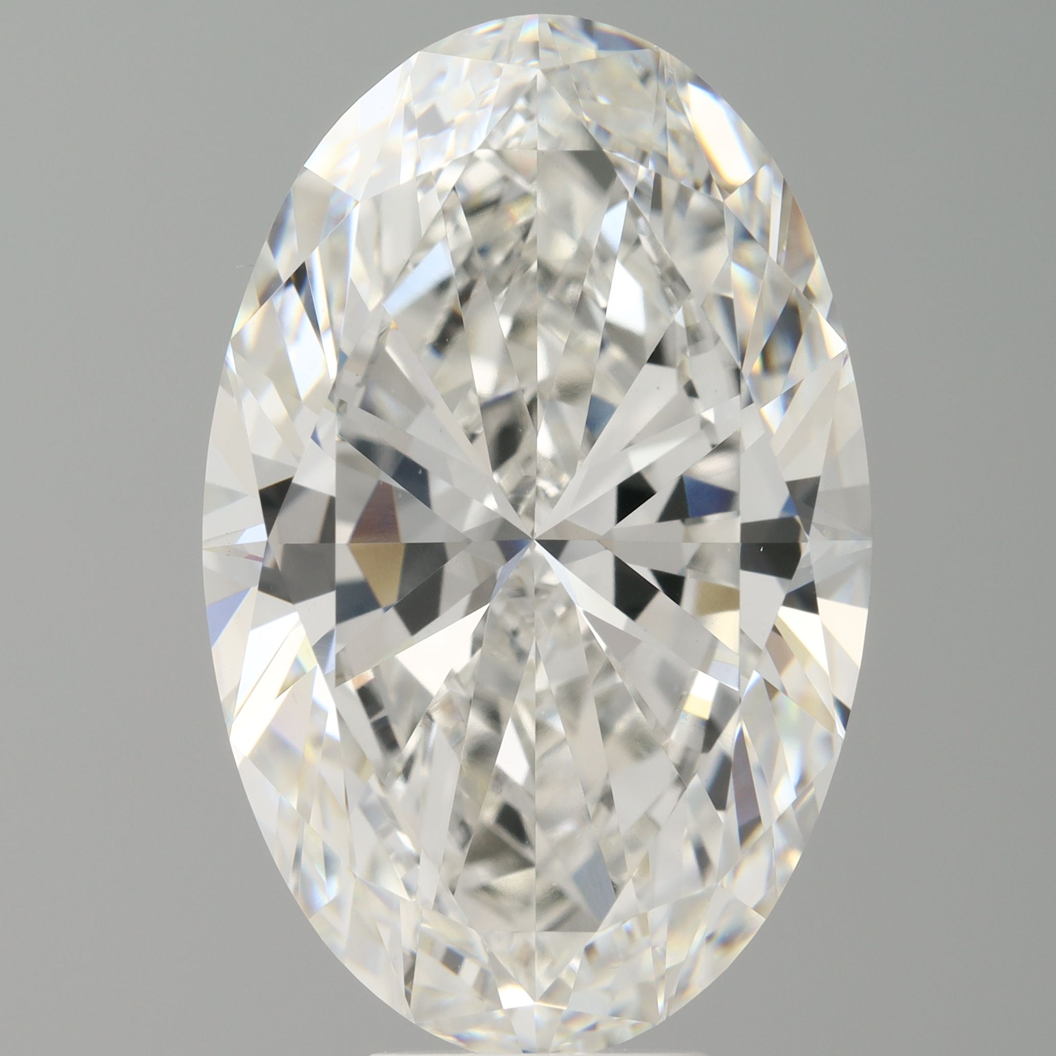 9.55 ct. oval Lab Grown Diamond front image
