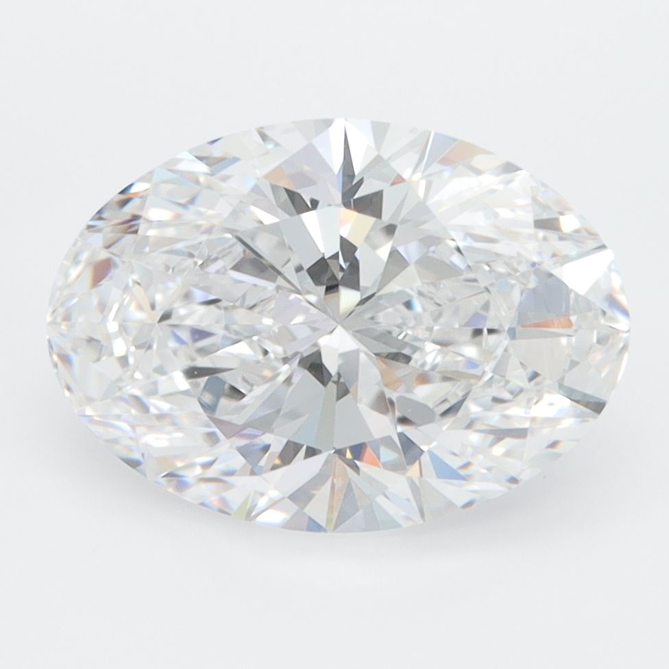 3.09 ct. oval Lab Grown Diamond front image
