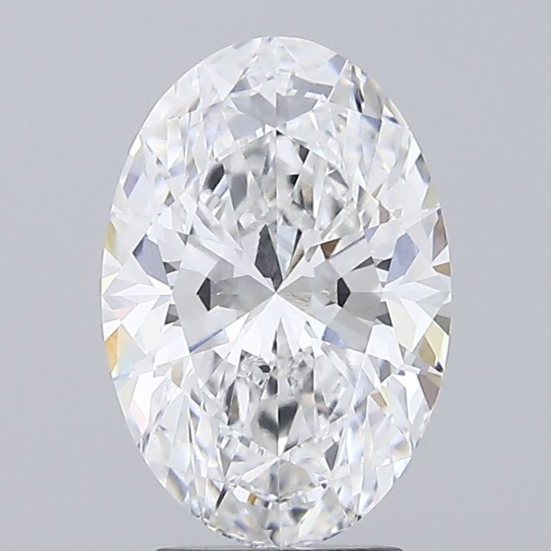 3.31 ct. oval Lab Grown Diamond front image