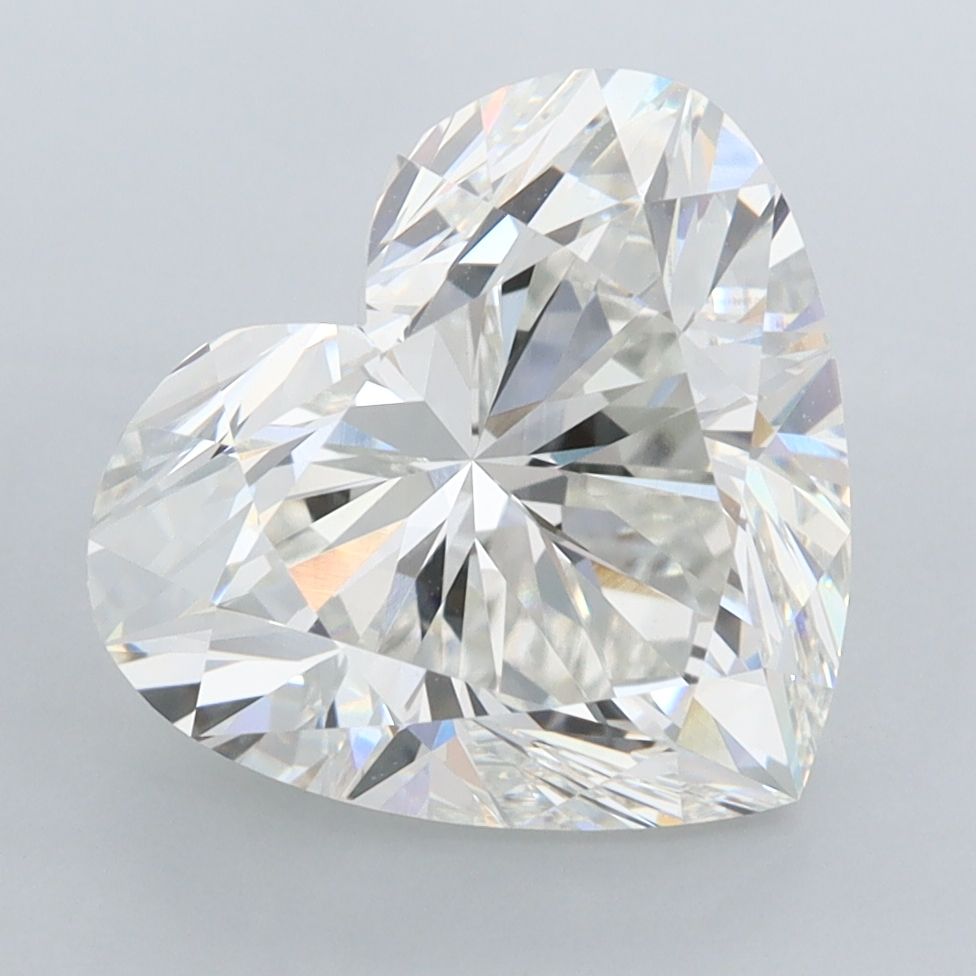 5.01 ct. heart Lab Grown Diamond front image