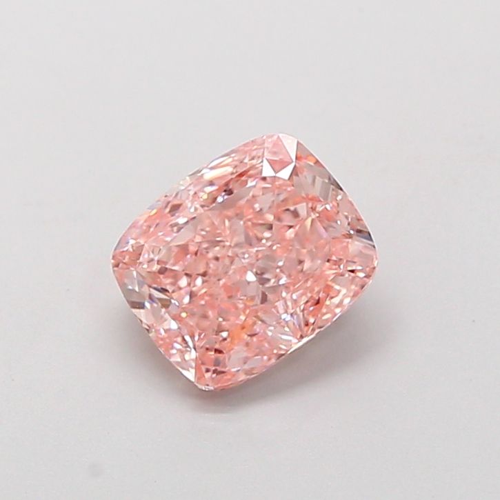 1.57 CT Fancy Vivid Pink CUSHION MODIFIED