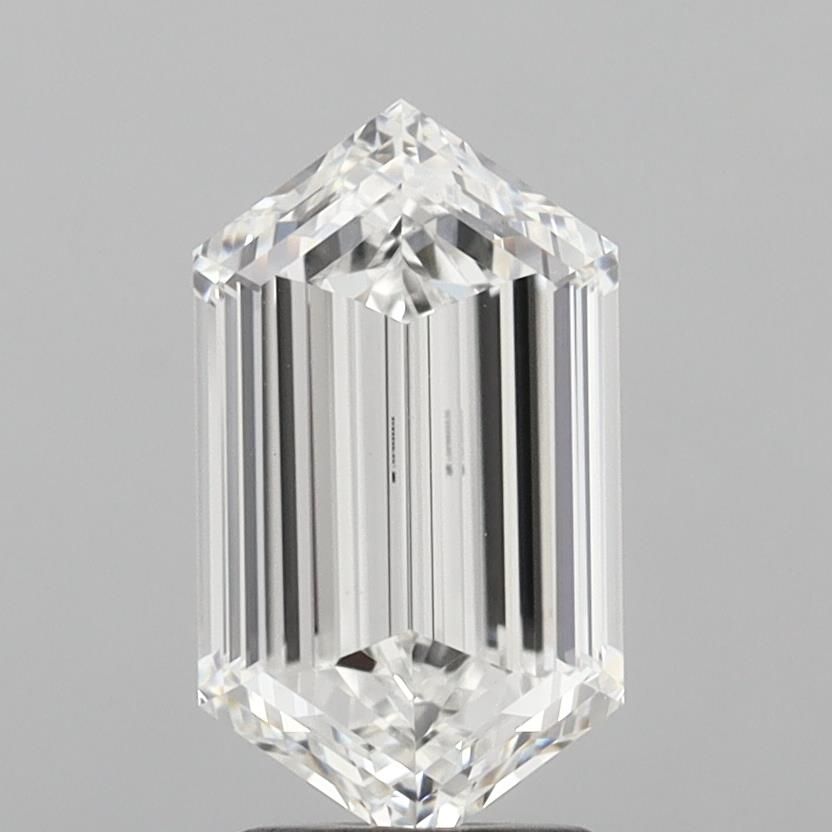 3 ct lab-grown Hexagonal Diamond