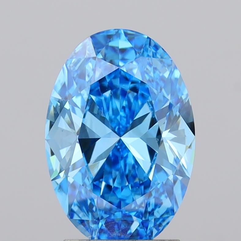 2.52 ct. oval Lab Grown Diamond front image