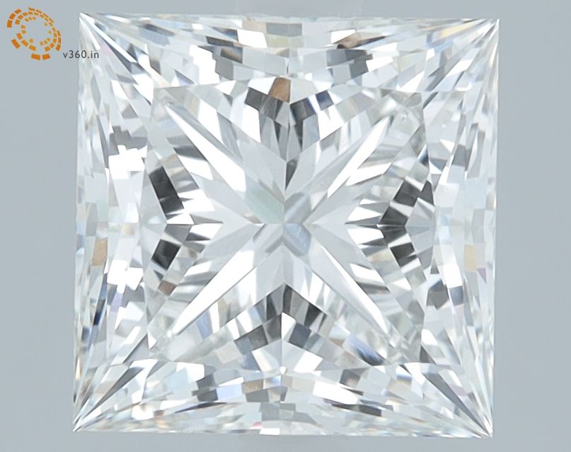 2.19 ct. princess Lab Grown Diamond front image