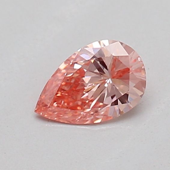 0.19 CT Fancy Vivid Pink PEAR
