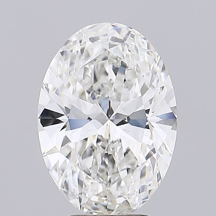 4.58 ct. oval Lab Grown Diamond front image