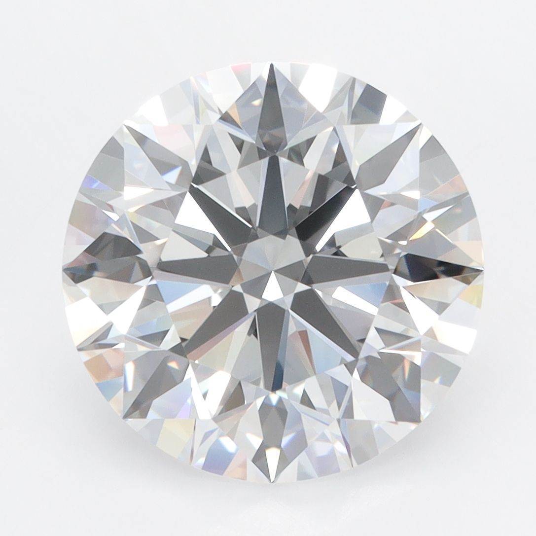 6.10 ct. round Lab Grown Diamond front image