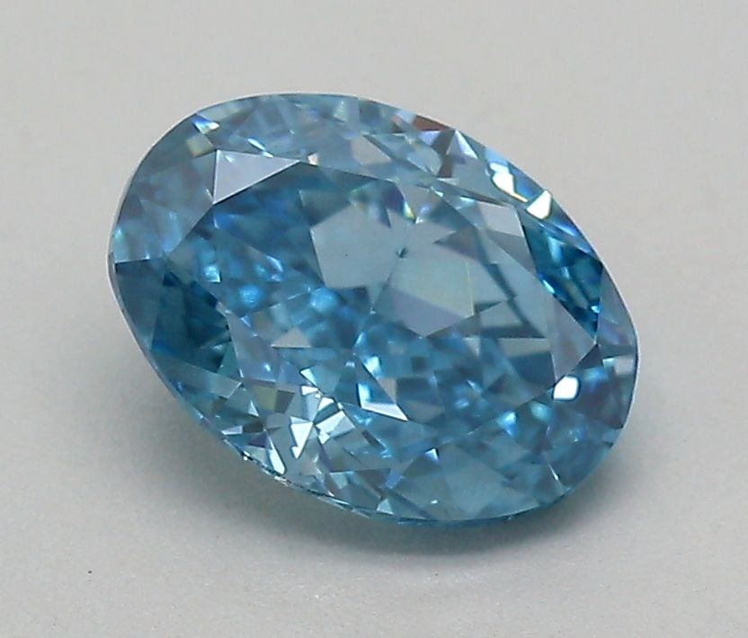 1.0 CT Fancy Vivid Blue OVAL
