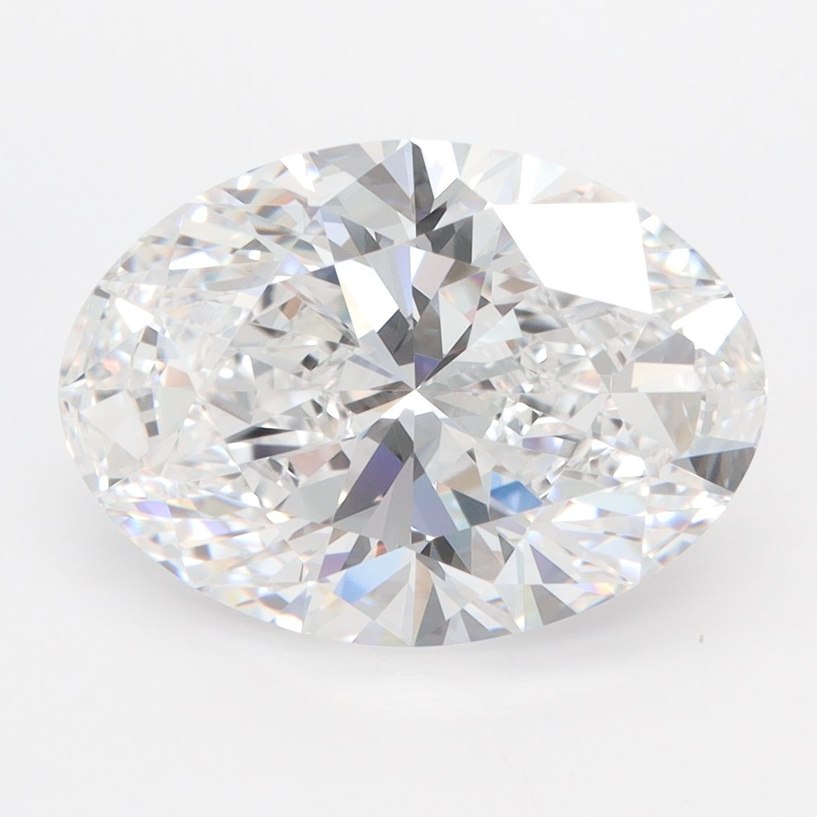 5.31 ct. oval Lab Grown Diamond front image
