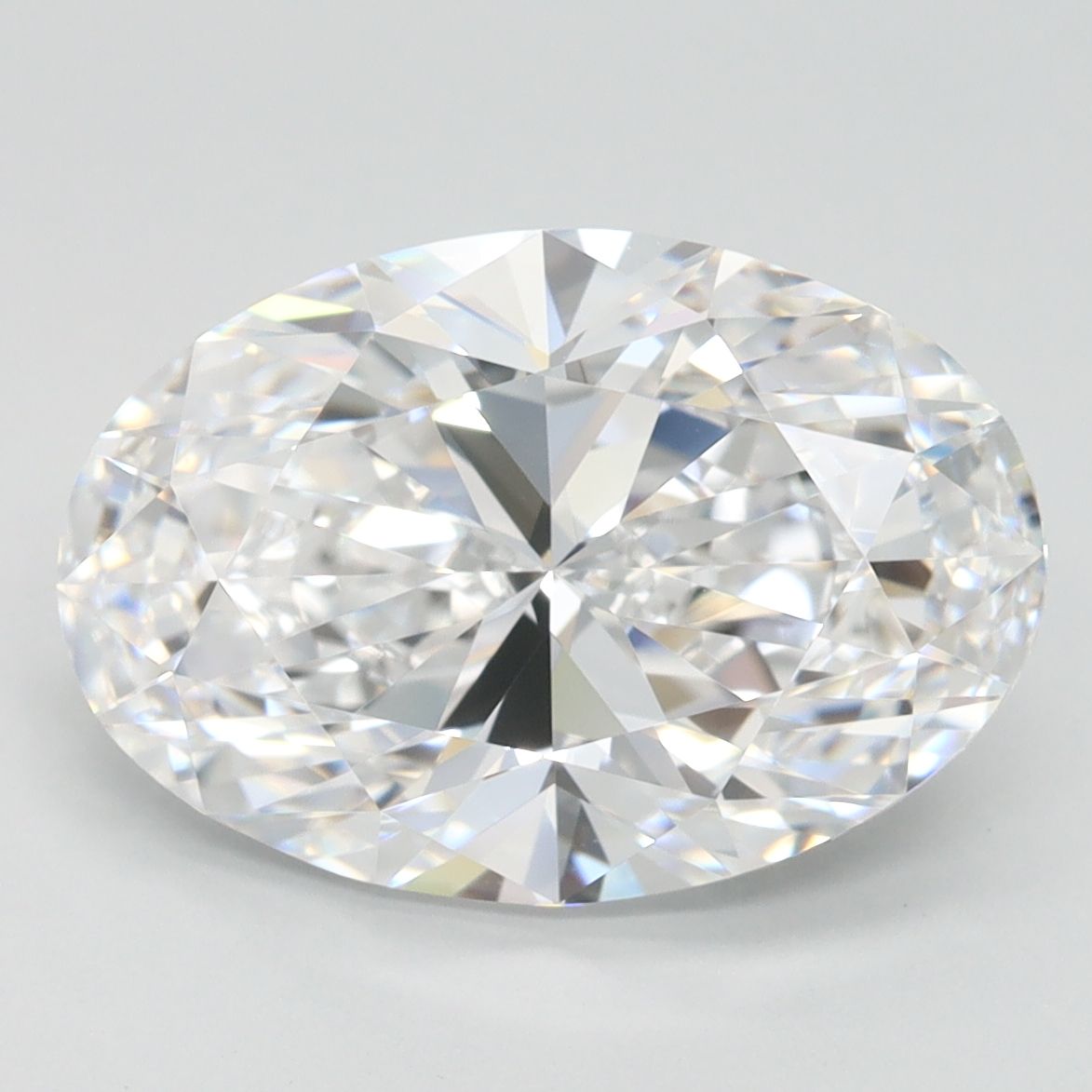 3.75 ct. oval Lab Grown Diamond front image