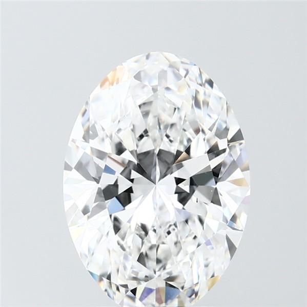 3.01 ct. oval Lab Grown Diamond front image