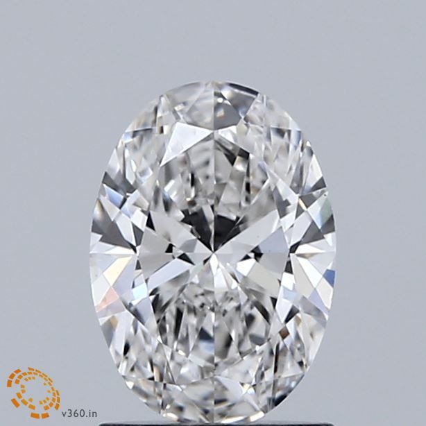 1.08 ct. oval Lab Grown Diamond front image
