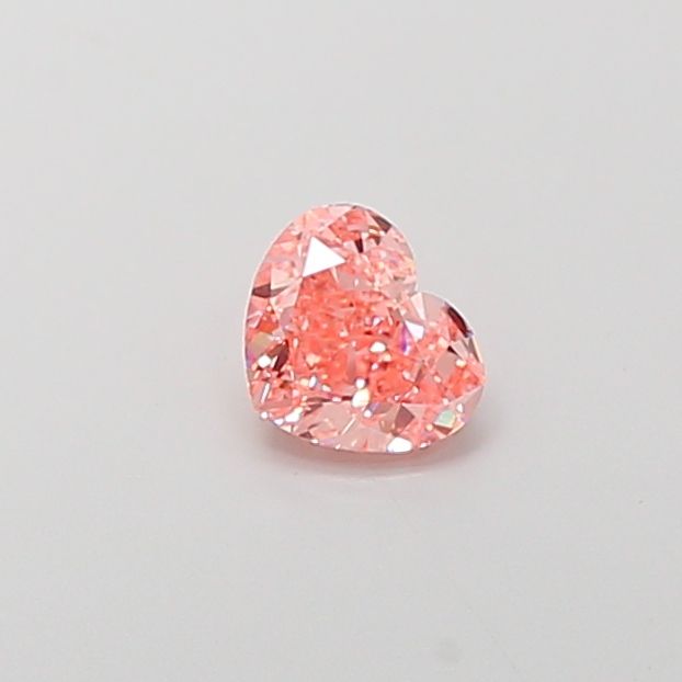 1.0 CT Fancy Vivid Pink HEART