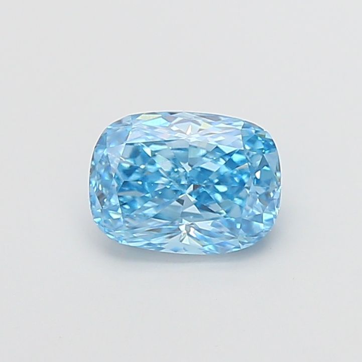1.53 CT Fancy Vivid Blue CUSHION MODIFIED