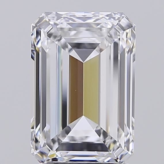 2.50 ct. emerald Lab Grown Diamond front image