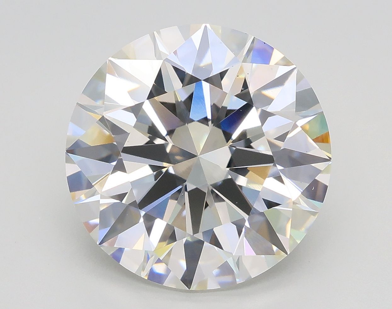 5.54 ct. round Lab Grown Diamond front image