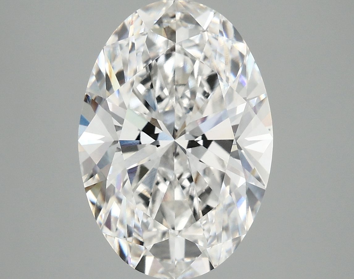 4.90 ct. oval Lab Grown Diamond front image