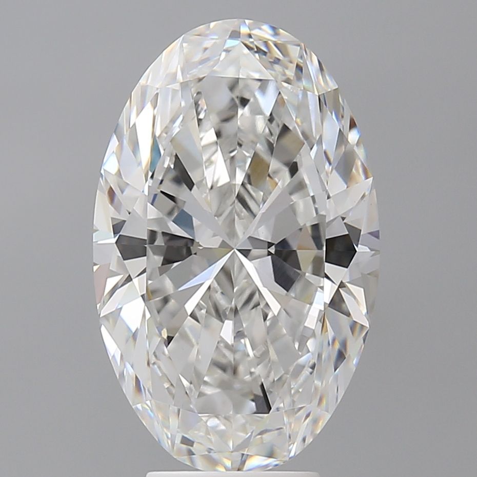 6.07 ct. oval Lab Grown Diamond front image