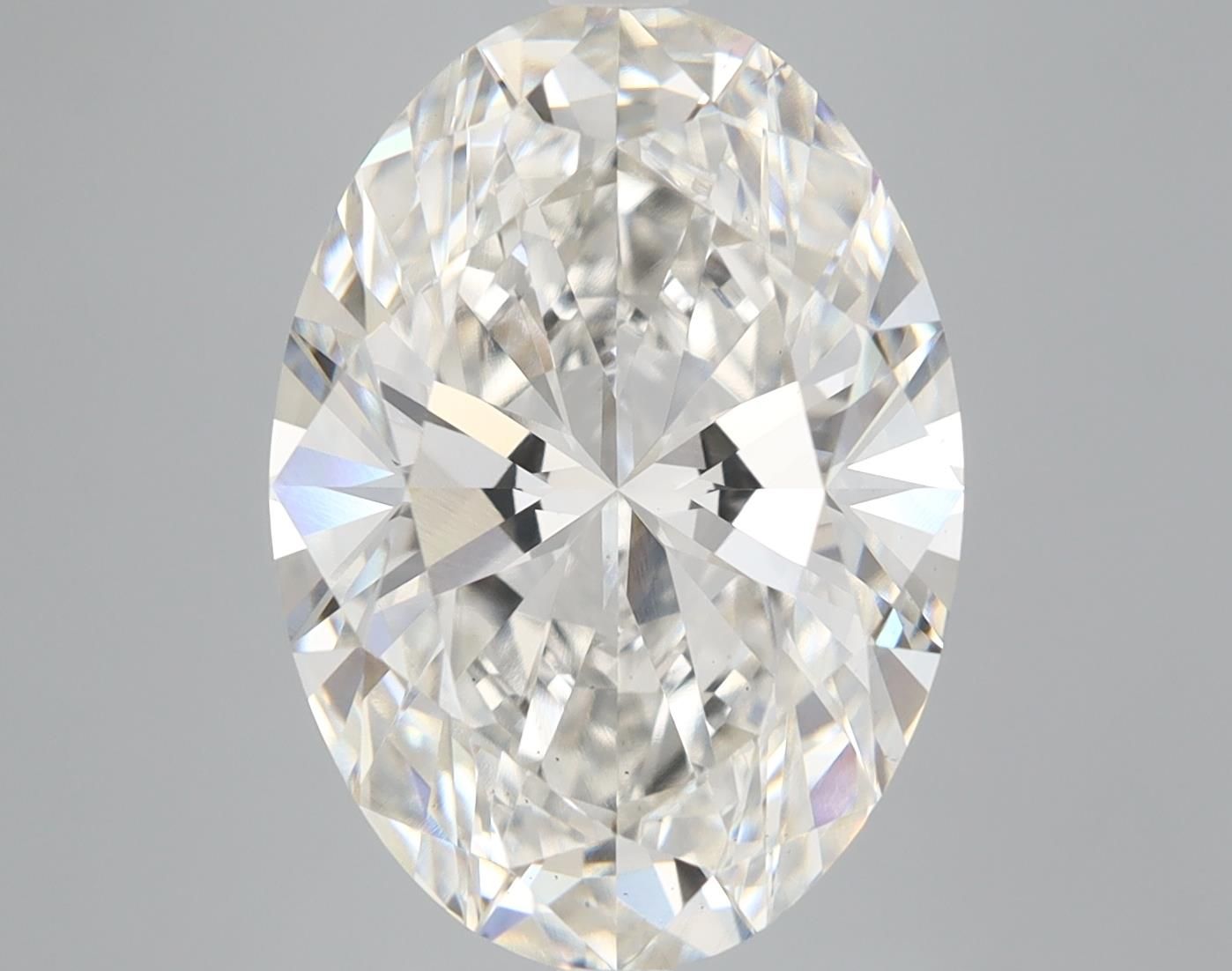 7.11 ct. oval Lab Grown Diamond front image
