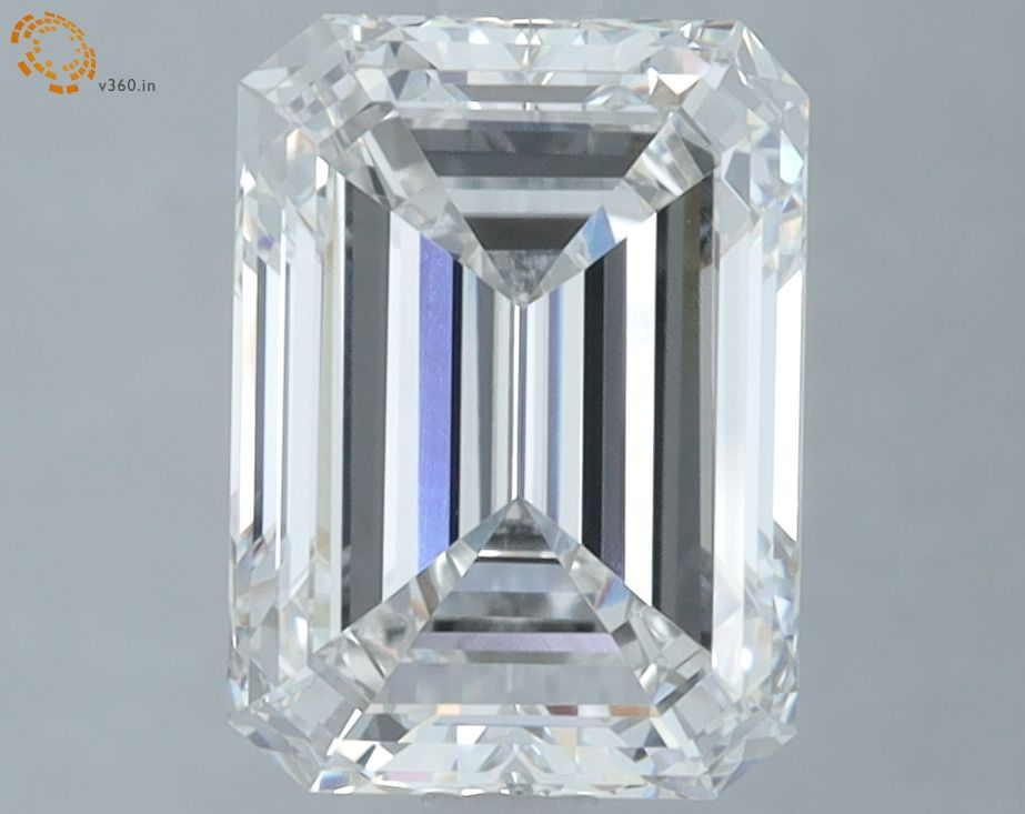 3.03 ct. emerald Lab Grown Diamond front image