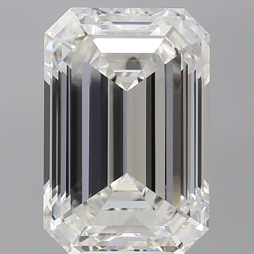 8.10 ct. emerald Lab Grown Diamond front image