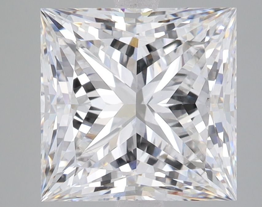 4.10ct Princess diamond